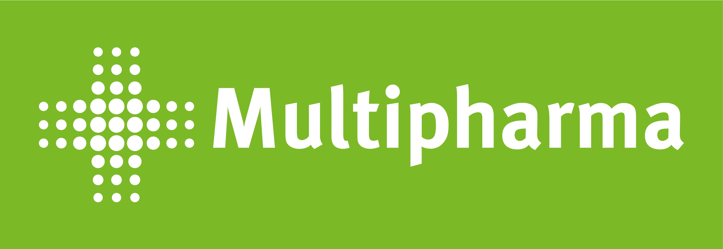 Logo Multipharma Fond Vert RVB